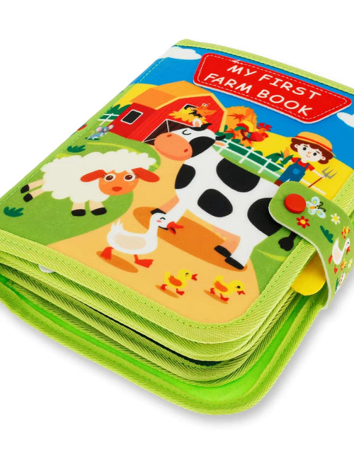 Load image into Gallery viewer, Little Learner Quiet Book – Soft Felt Sensory Activity Book for Toddlers & Preschool Education