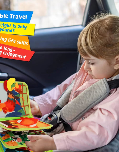 Load image into Gallery viewer, Little Learner Quiet Book – Soft Felt Sensory Activity Book for Toddlers & Preschool Education