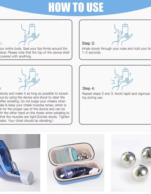 Load image into Gallery viewer, Sonmol Nascool Mucus Removal Device – Advanced Lung Expander & Phlegm Clearance Trainer for Easier Breathing