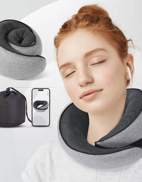 Load image into Gallery viewer, CloudRest U-Shape Pillow – Memory Foam Travel Neck Cushion for Car, Plane & Home Comfort