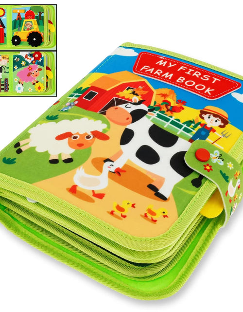 Load image into Gallery viewer, Little Learner Quiet Book – Soft Felt Sensory Activity Book for Toddlers & Preschool Education