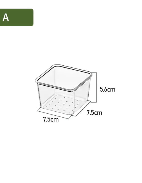 Load image into Gallery viewer, ClearNest Organizer – Transparent Anti-Scratch Drawer Storage Box for Cosmetics, Office & Home