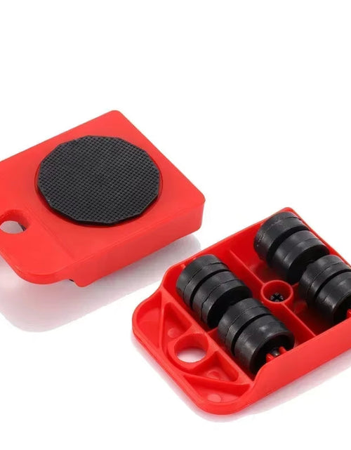 Load image into Gallery viewer, EasyGlide Furniture Mover Set – Heavy Lifter Bar & Slider Wheels for Effortless Moving