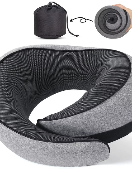 Load image into Gallery viewer, CloudRest U-Shape Pillow – Memory Foam Travel Neck Cushion for Car, Plane & Home Comfort