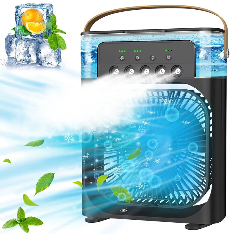 BreezeLoop Pro – Bladeless Rechargeable Neck Fan with 3-Speed Cooling for Summer Comfort
