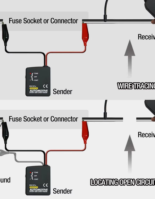 Load image into Gallery viewer, WireTrace EM415PRO – Automotive Short Circuit & Open Finder Diagnostic Tool