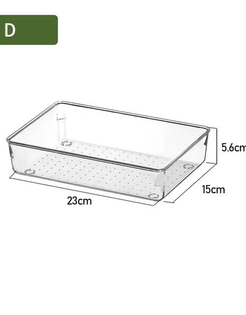 Load image into Gallery viewer, ClearNest Organizer – Transparent Anti-Scratch Drawer Storage Box for Cosmetics, Office & Home
