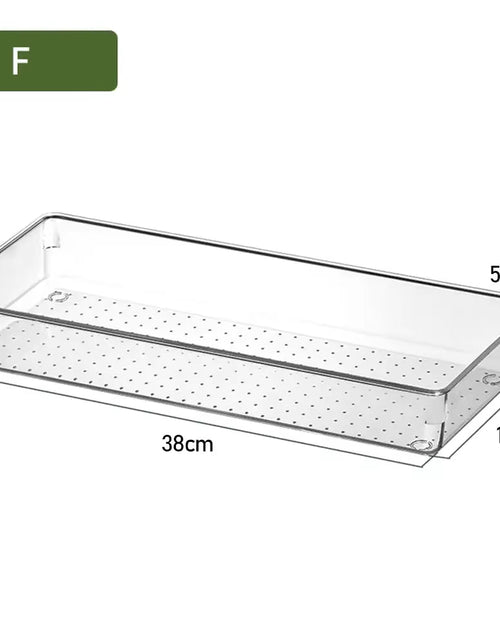 Load image into Gallery viewer, ClearNest Organizer – Transparent Anti-Scratch Drawer Storage Box for Cosmetics, Office & Home