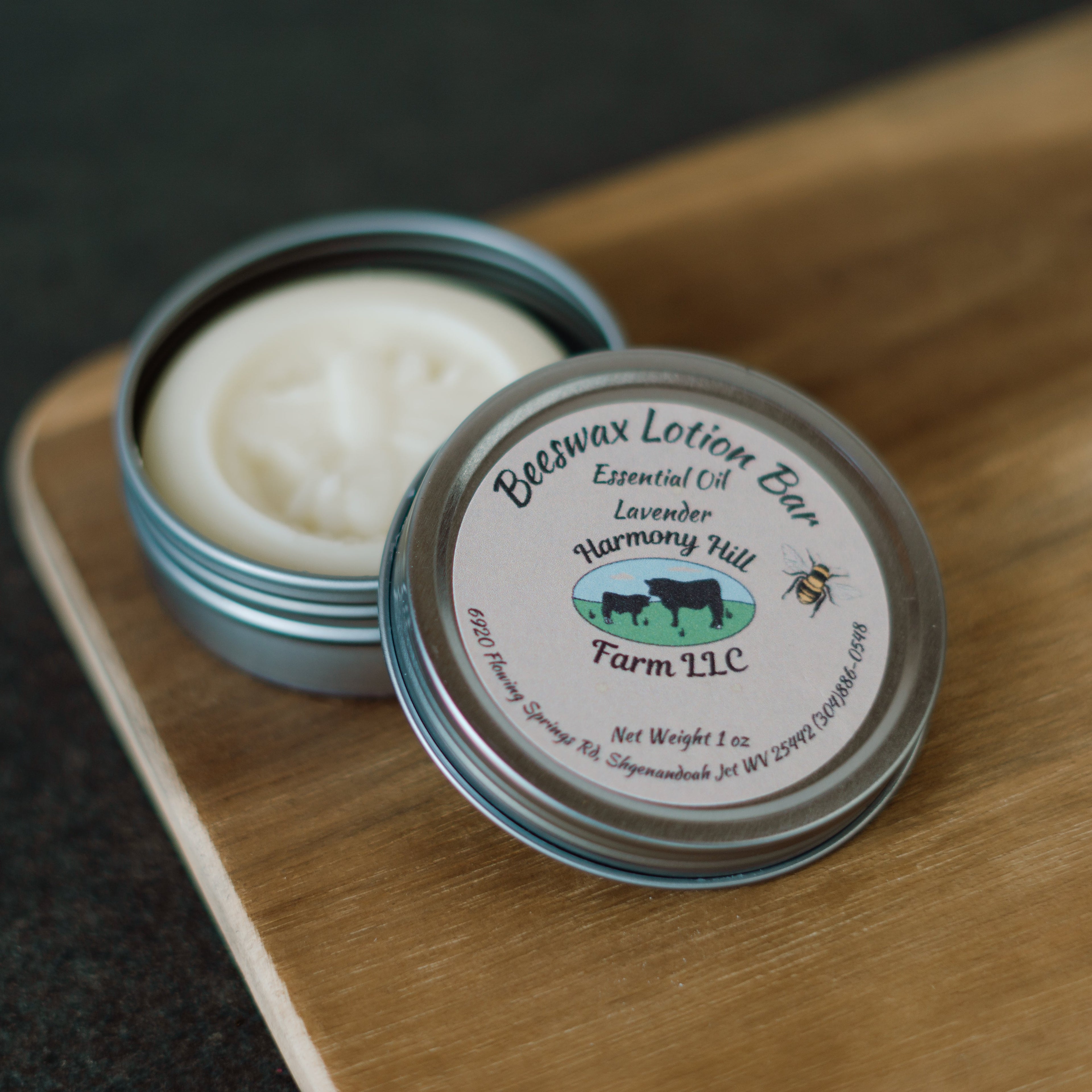 Lotion Bar made with Essential Oils