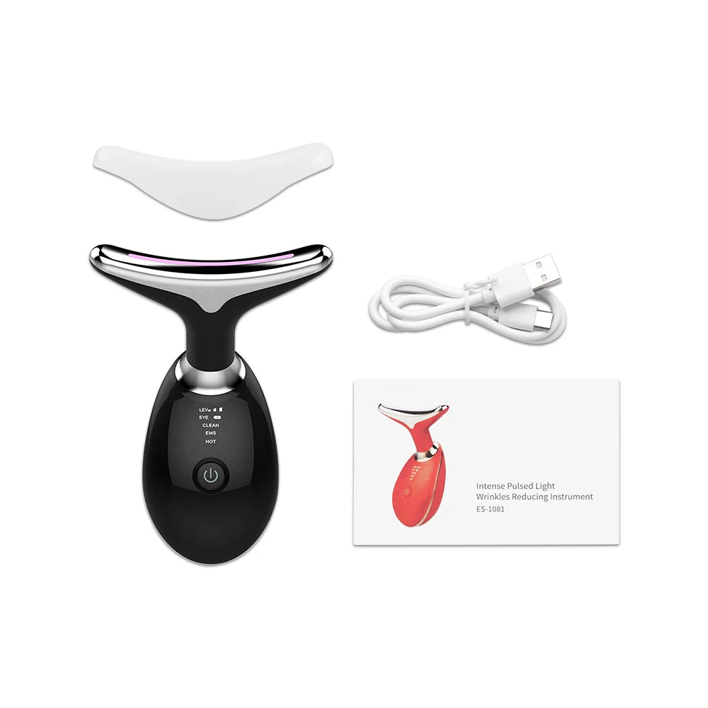 7-in-1 LED Face &amp; Neck Lifter – Sculpt, Tighten &amp; Glow