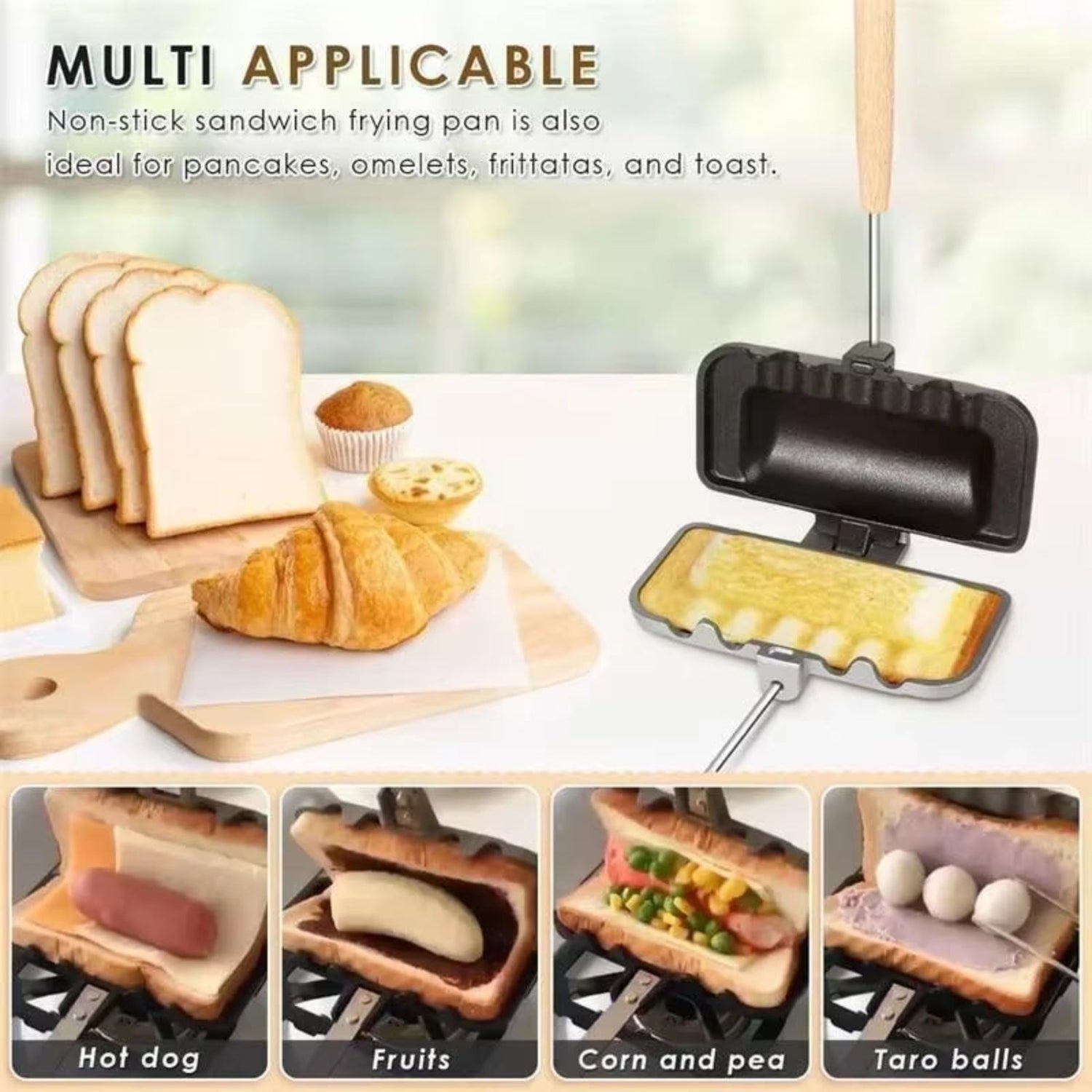 FlipMaster™ 2-in-1 Sandwich &amp; Breakfast Maker