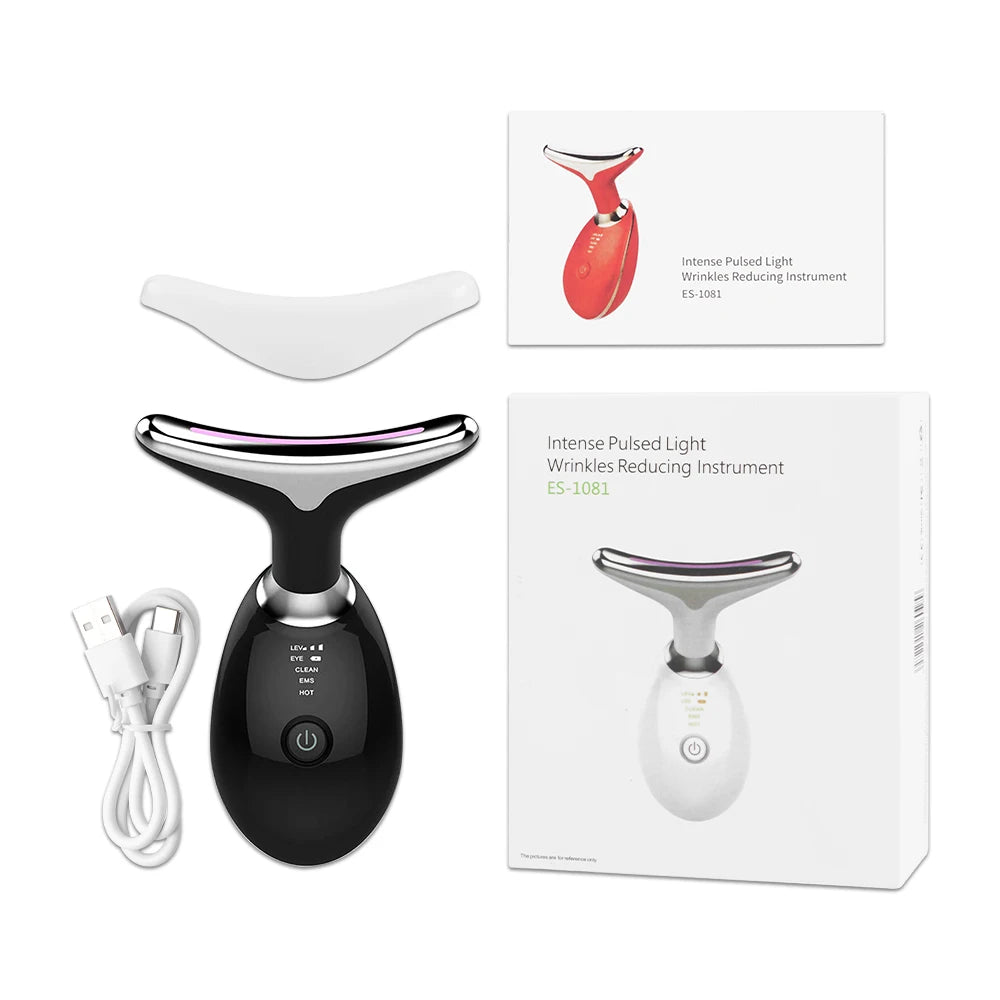 7-in-1 LED Face &amp; Neck Lifter – Sculpt, Tighten &amp; Glow