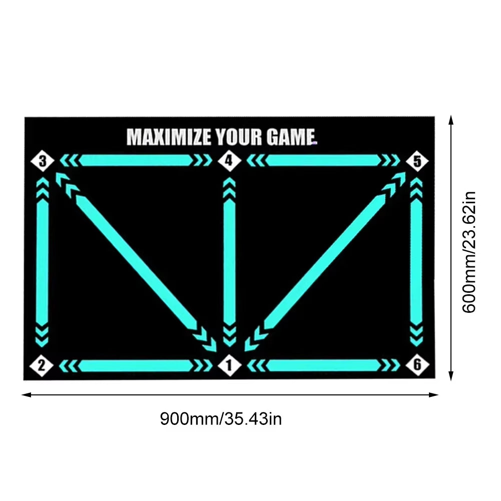 KickMaster Pro – Kids’ Non-Slip Soccer Training Mat for Home Practice &amp; Play