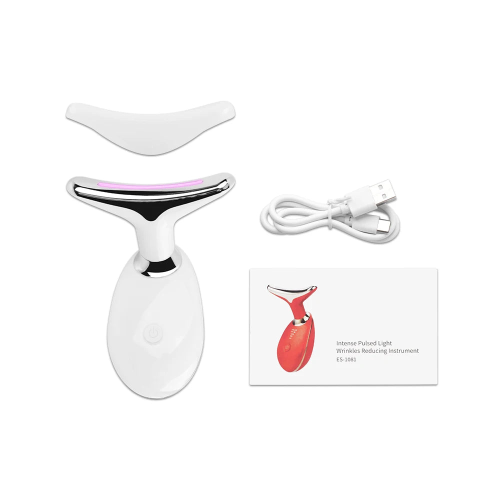 7-in-1 LED Face &amp; Neck Lifter – Sculpt, Tighten &amp; Glow