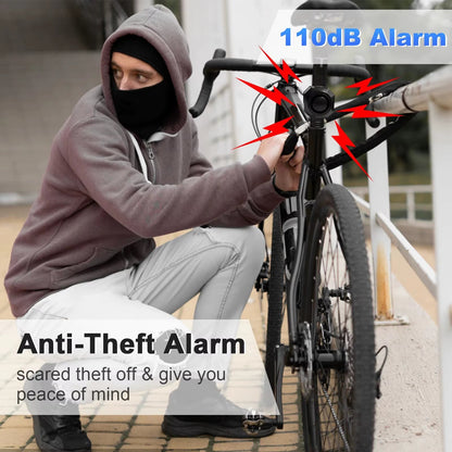 Ultimate Bike Guard™ – Wireless Vibration Alarm with Remote &amp; USB Charging