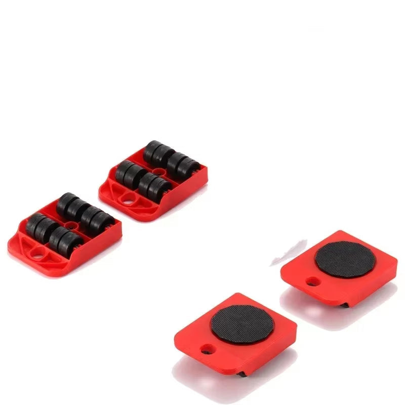 EasyGlide Furniture Mover Set – Heavy Lifter Bar &amp; Slider Wheels for Effortless Moving