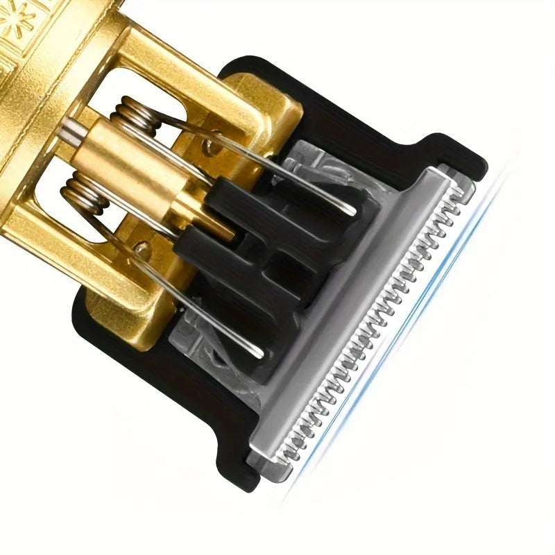 Rechargeable Trimmer with Engraved Dragon &amp; Buddha Design