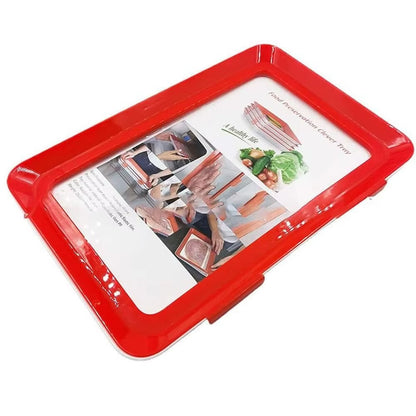 FreshPrep Reusable Meal Prep Tray – Stackable BPA-Free Food Storage Containers for Easy Preservation