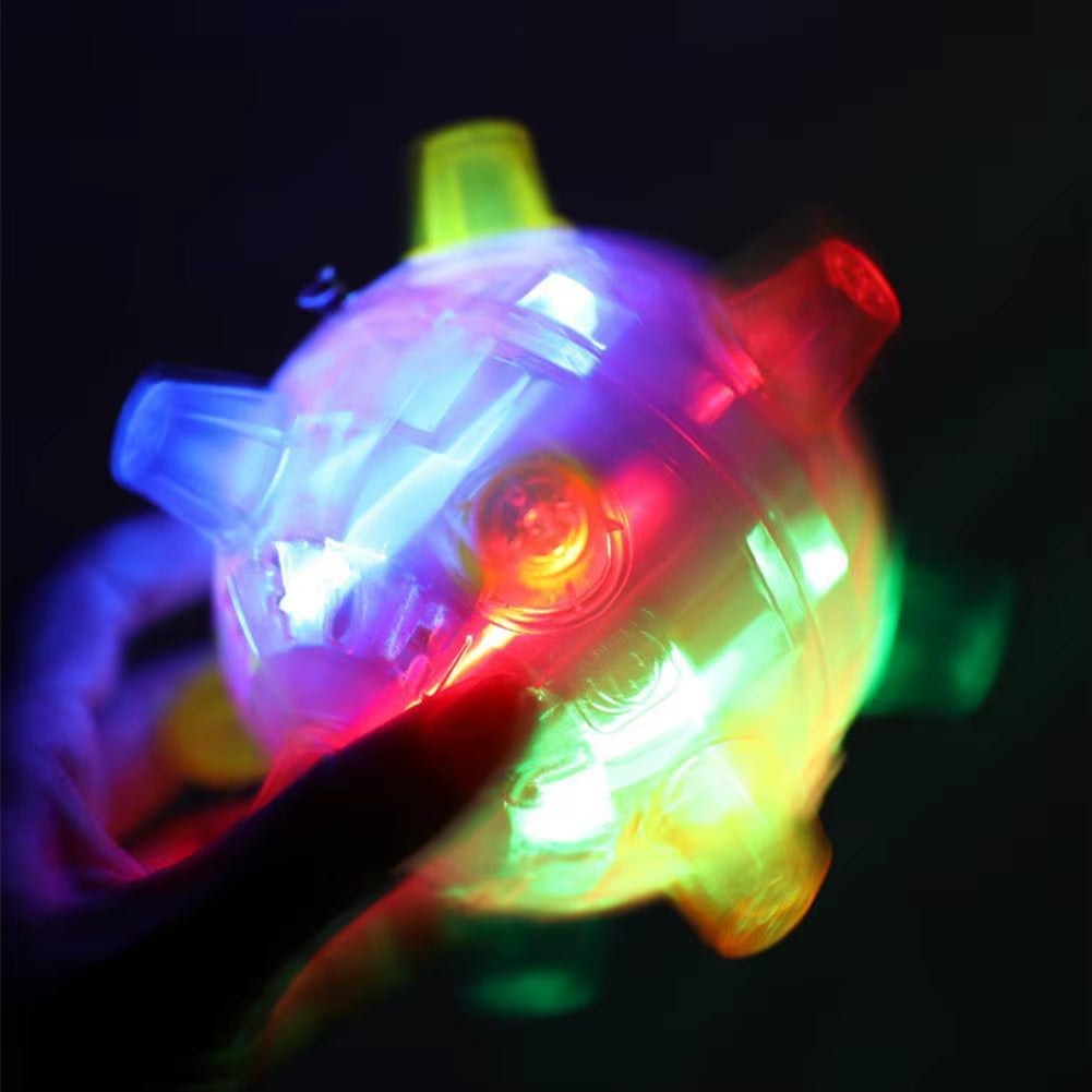 PawActive Jumping Activation Ball – Flashing Light &amp; Sound Interactive Toy for Dogs