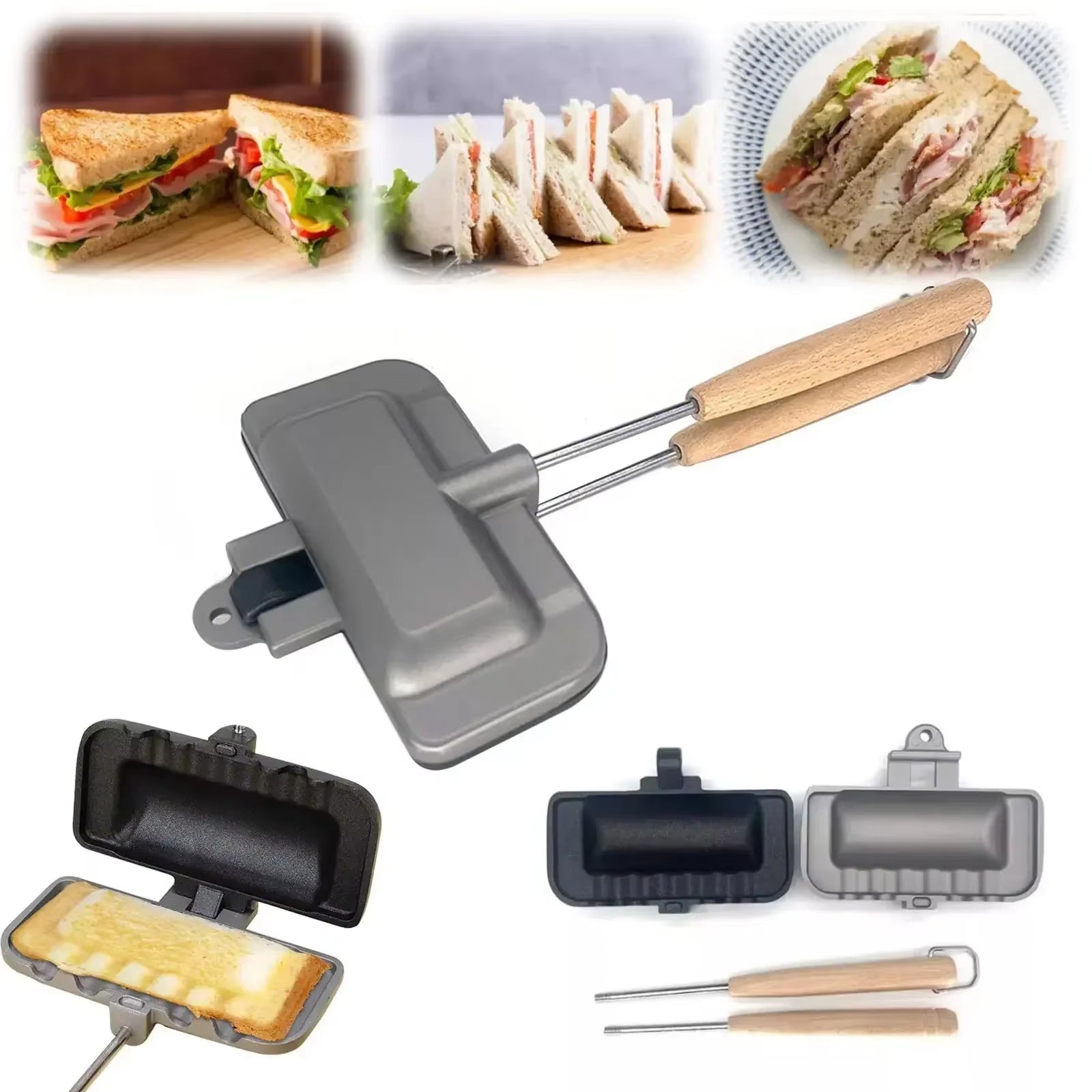 FlipMaster™ 2-in-1 Sandwich &amp; Breakfast Maker
