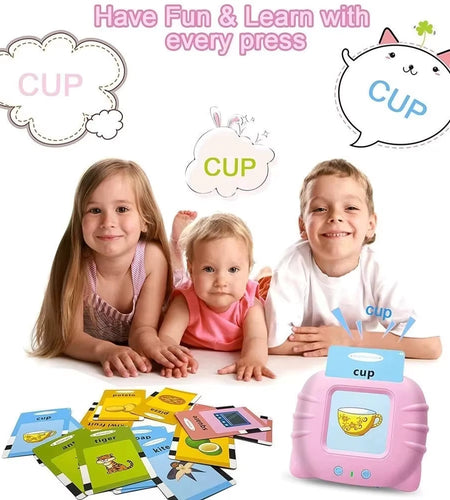 SmartSpeak Cards – Interactive Talking Flash Cards for Preschool Learning & Early Reading