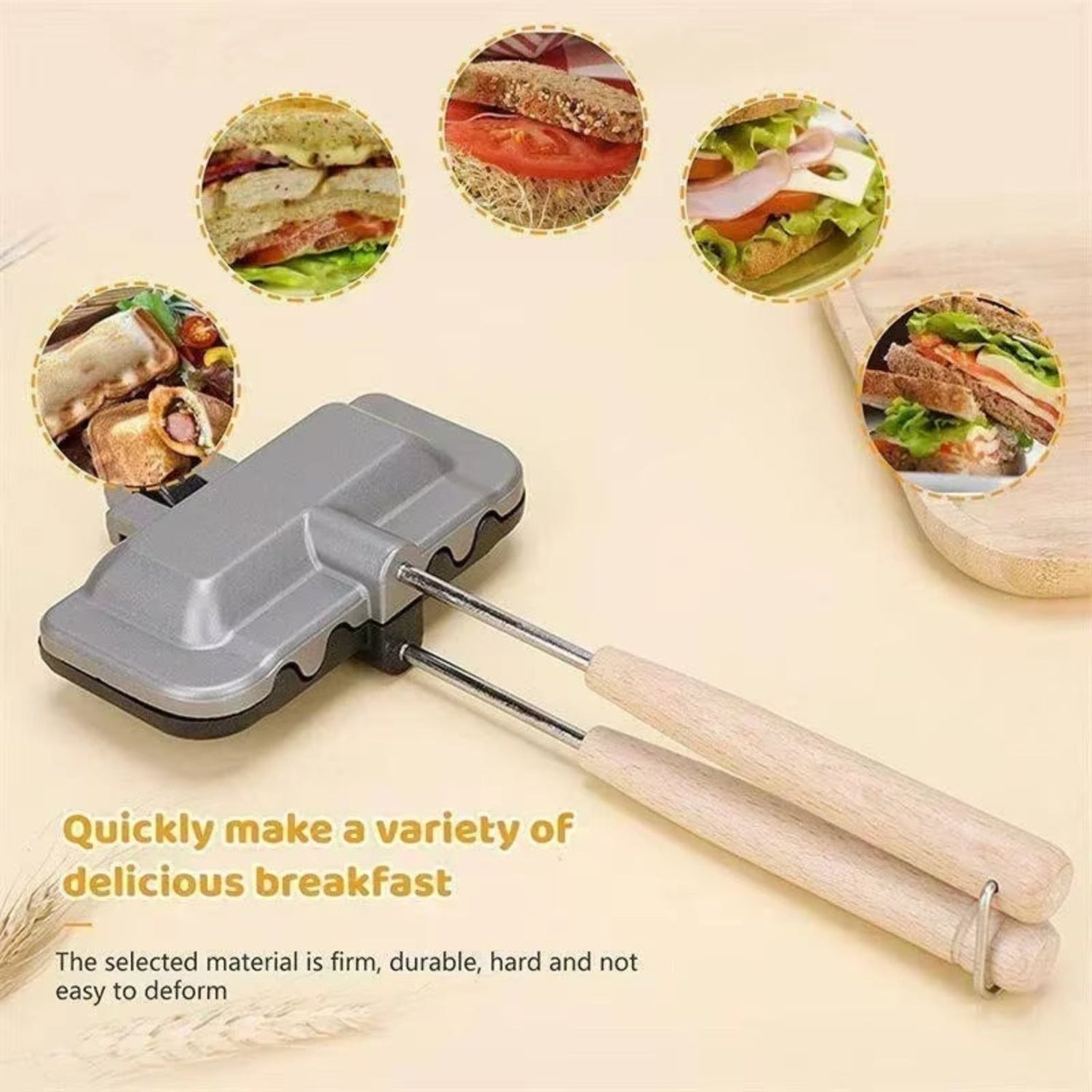 FlipMaster™ 2-in-1 Sandwich &amp; Breakfast Maker