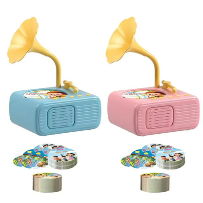 StoryTunes Junior – Children’s Phonograph Music &amp; Story Player with 96 Learning Cards