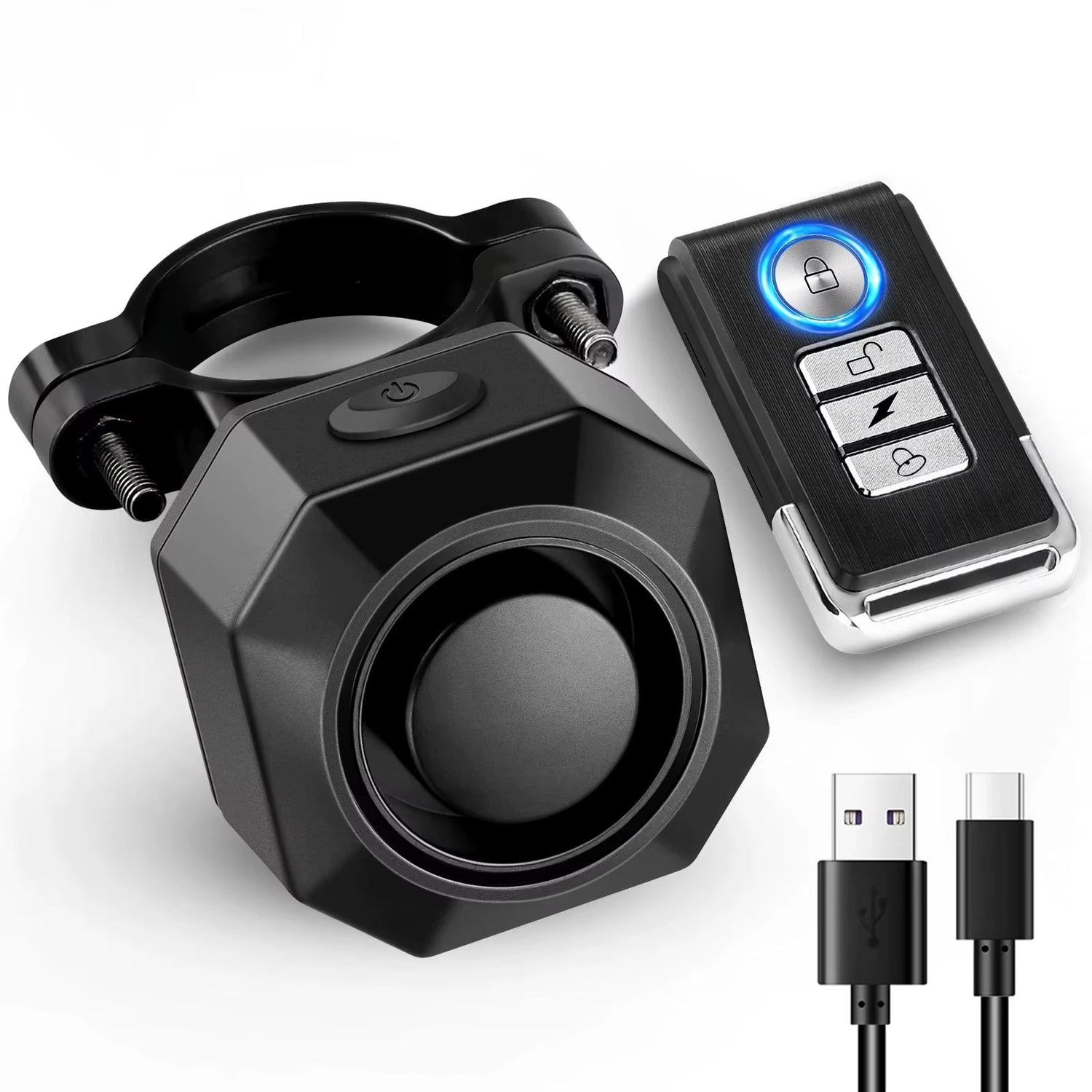 Ultimate Bike Guard™ – Wireless Vibration Alarm with Remote &amp; USB Charging
