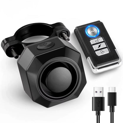 Ultimate Bike Guard™ – Wireless Vibration Alarm with Remote &amp; USB Charging