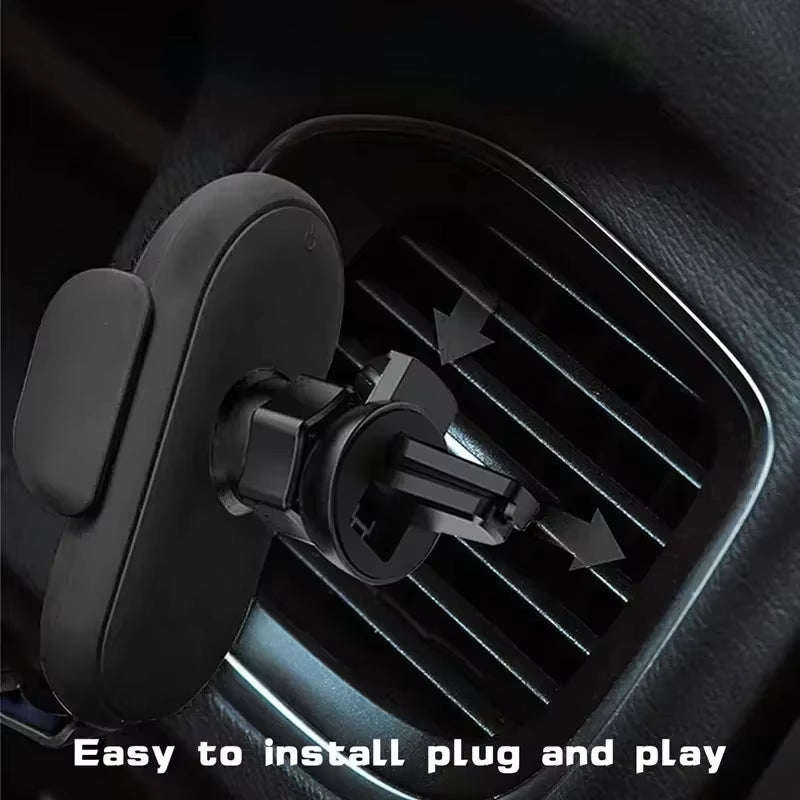 AutoGrip Wireless Car Charger – Infrared Sensor Mount &amp; Fast Charging Stand for iPhone &amp; Samsung