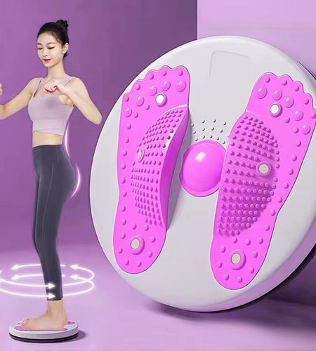 SlimTwist Abdominal Fitness Disc – Twisting Disc for Weight Loss, Fat Burning & Full Body Toning