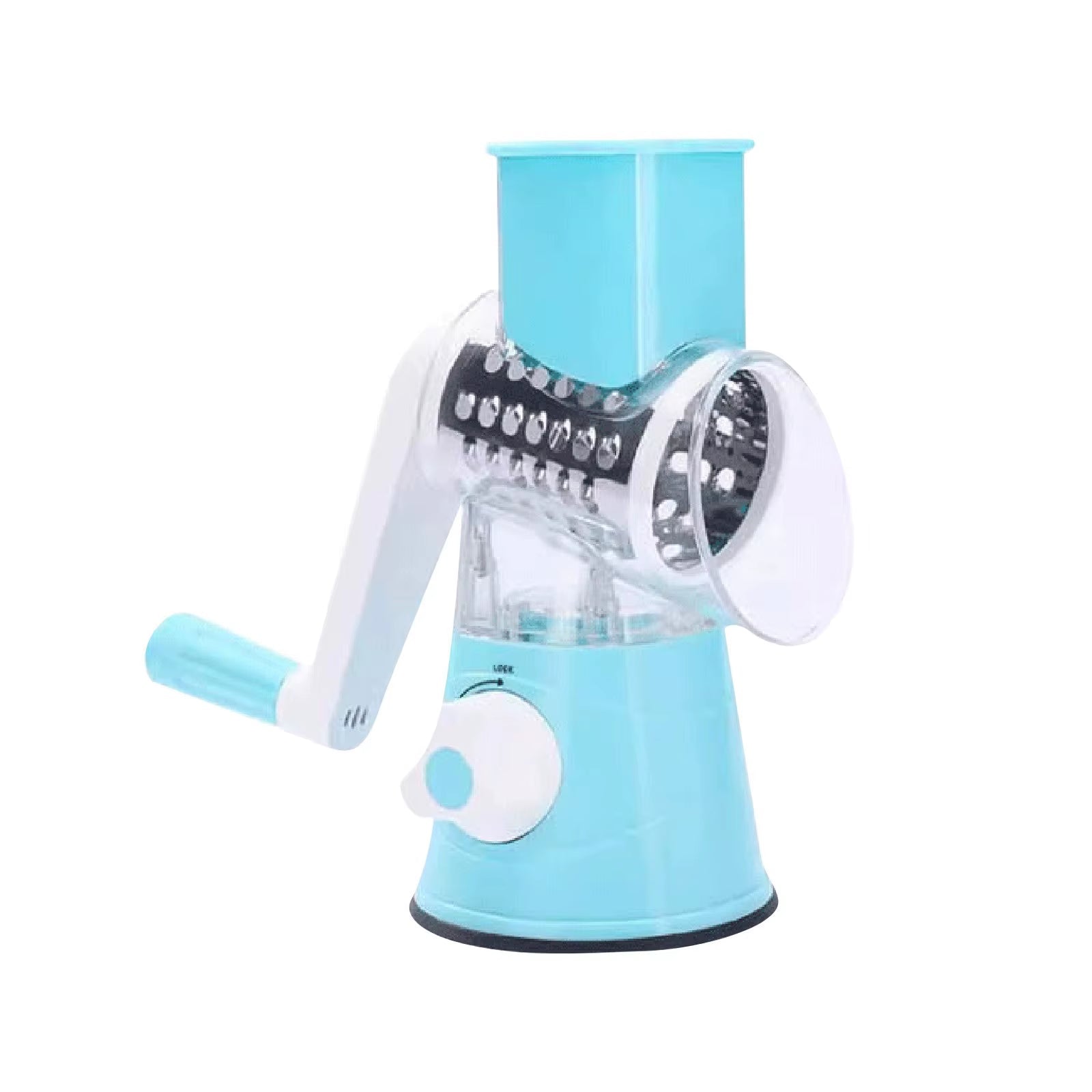 SliceMate Pro – Multi-Functional Hand-Cranked Vegetable Cutter &amp; Grater for Effortless Kitchen Prep