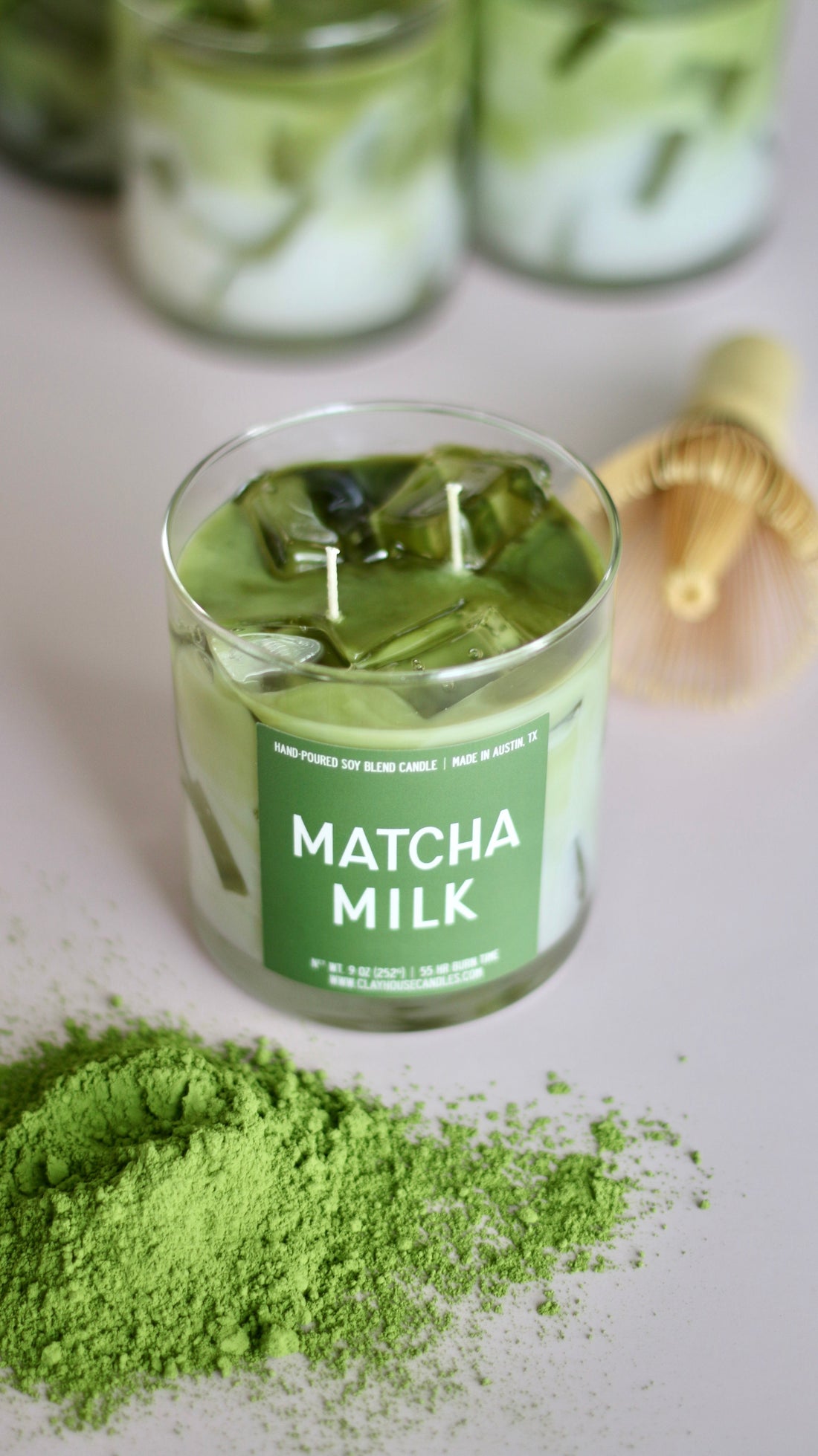 Matcha Milk of Container Candle