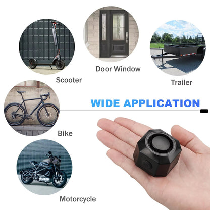 Ultimate Bike Guard™ – Wireless Vibration Alarm with Remote &amp; USB Charging