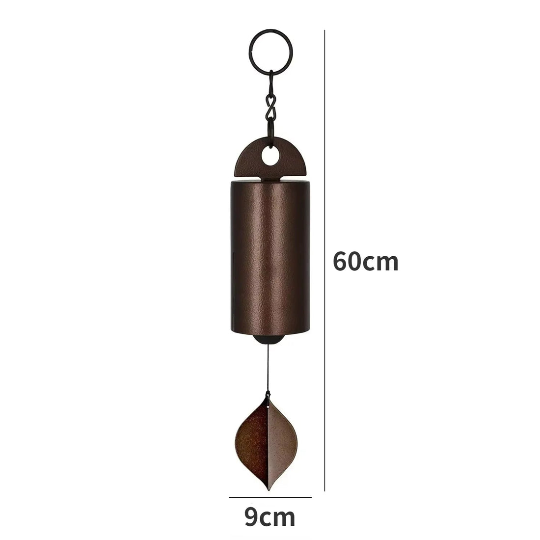 SereniBell Vintage Metal Wind Chimes – Heroic Resonance for Peaceful Outdoor &amp; Home Décor