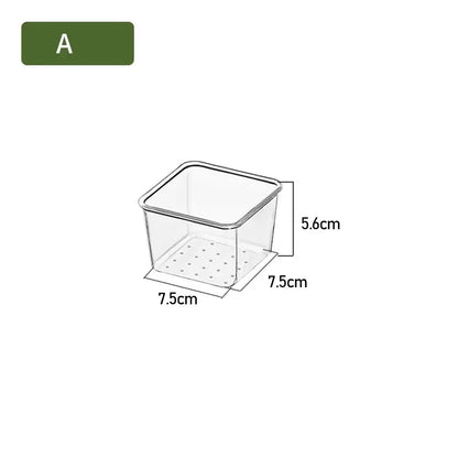 ClearNest Organizer – Transparent Anti-Scratch Drawer Storage Box for Cosmetics, Office &amp; Home