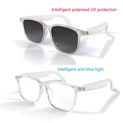 SoundSight Smart Glasses – Bluetooth Sunglasses with Built-In Earphones, UV400 Polarized Lenses &amp; Hands-Free Calling