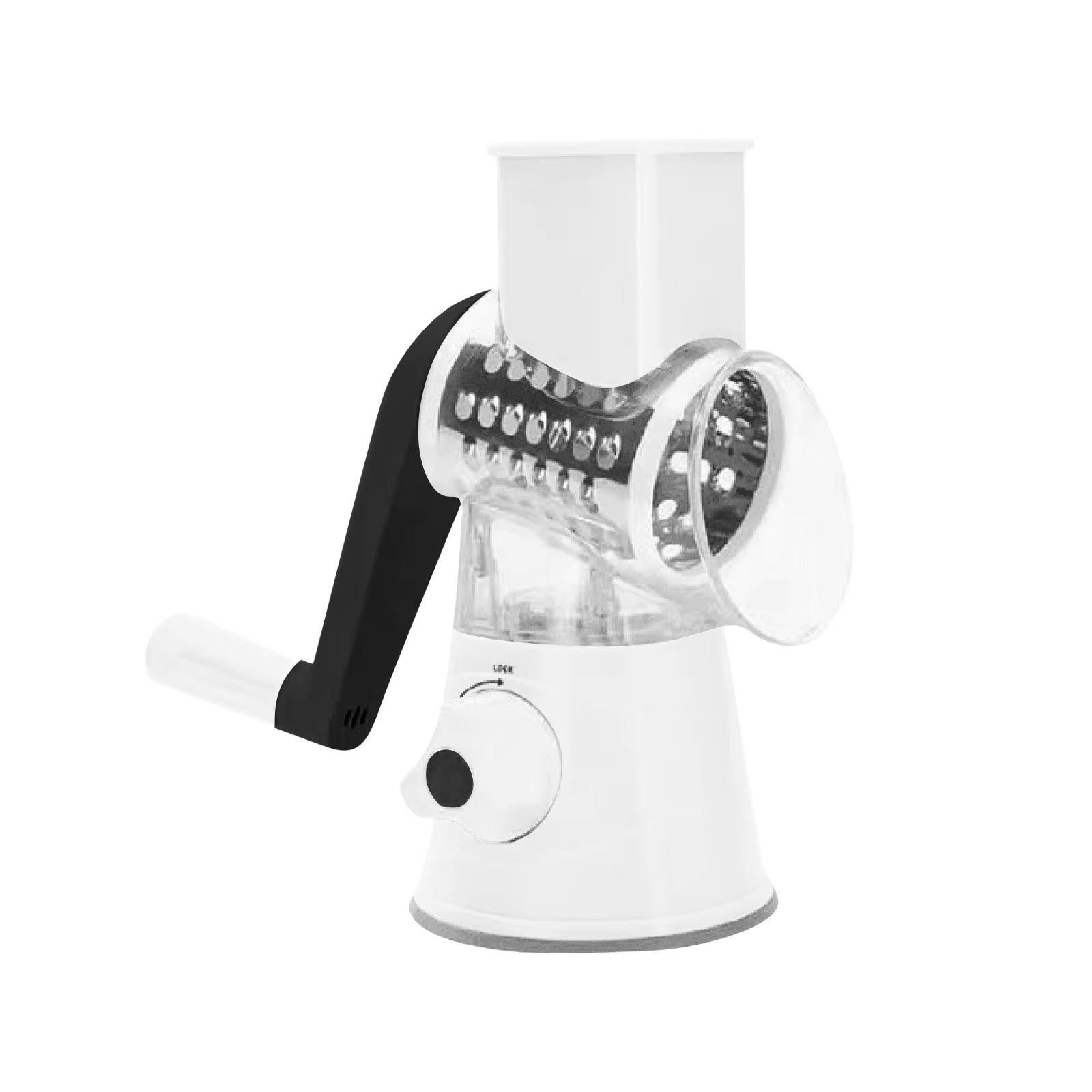 SliceMate Pro – Multi-Functional Hand-Cranked Vegetable Cutter &amp; Grater for Effortless Kitchen Prep