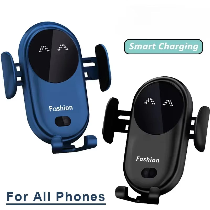 AutoGrip Wireless Car Charger – Infrared Sensor Mount &amp; Fast Charging Stand for iPhone &amp; Samsung