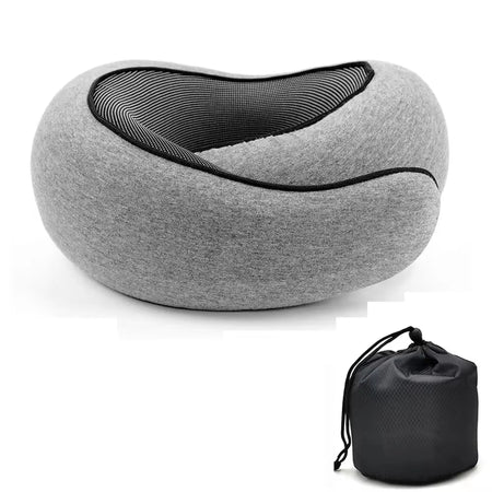 CloudRest U-Shape Pillow – Memory Foam Travel Neck Cushion for Car, Plane & Home Comfort
