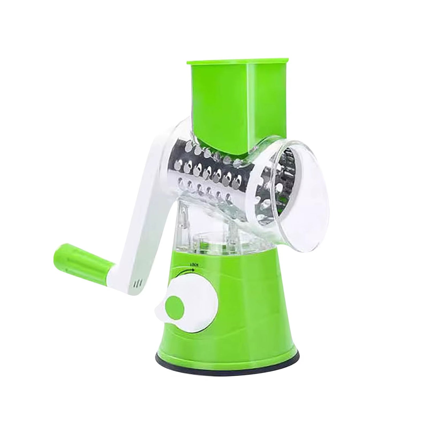 SliceMate Pro – Multi-Functional Hand-Cranked Vegetable Cutter &amp; Grater for Effortless Kitchen Prep
