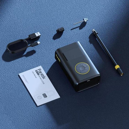 Portable Tire Inflator: Smart ON/OFF Hose Design