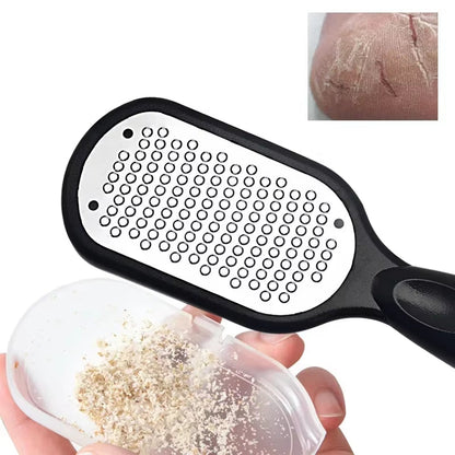 SilkyStep Pro – Double-Sided Stainless Steel Foot File for Callus &amp; Dead Skin Removal