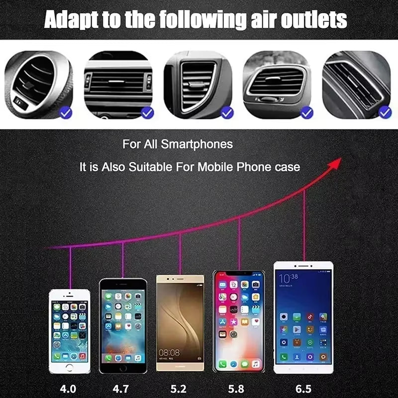 AutoGrip Wireless Car Charger – Infrared Sensor Mount &amp; Fast Charging Stand for iPhone &amp; Samsung