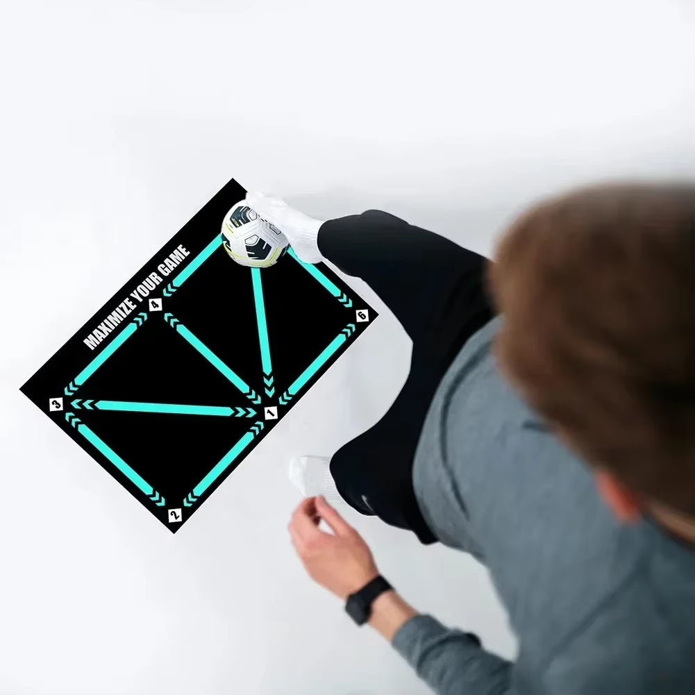 KickMaster Pro – Kids’ Non-Slip Soccer Training Mat for Home Practice &amp; Play