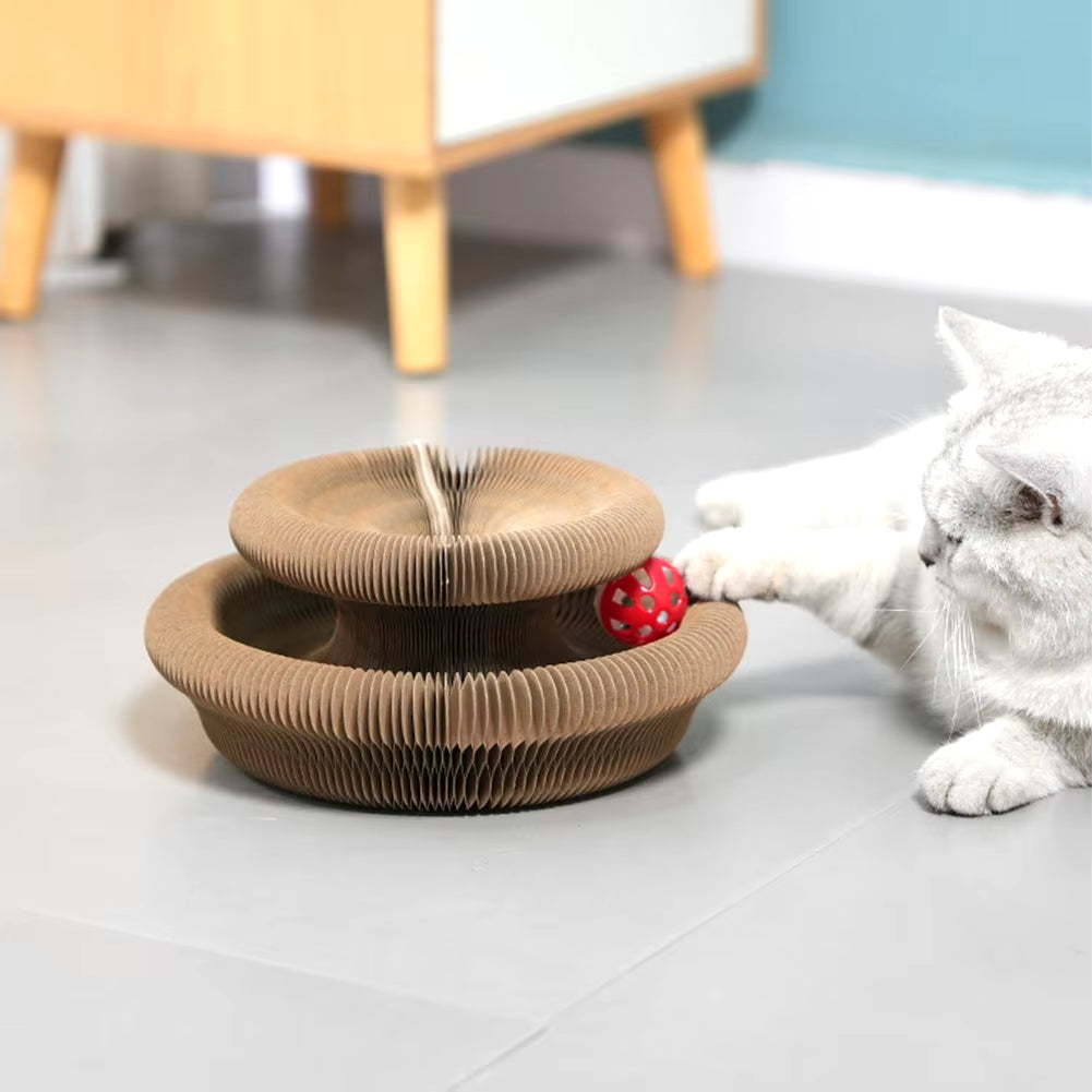 PurrfectScratch Magic Organ Cat Scratching Board – Interactive Claw Grinder &amp; Fun Toy for Cats