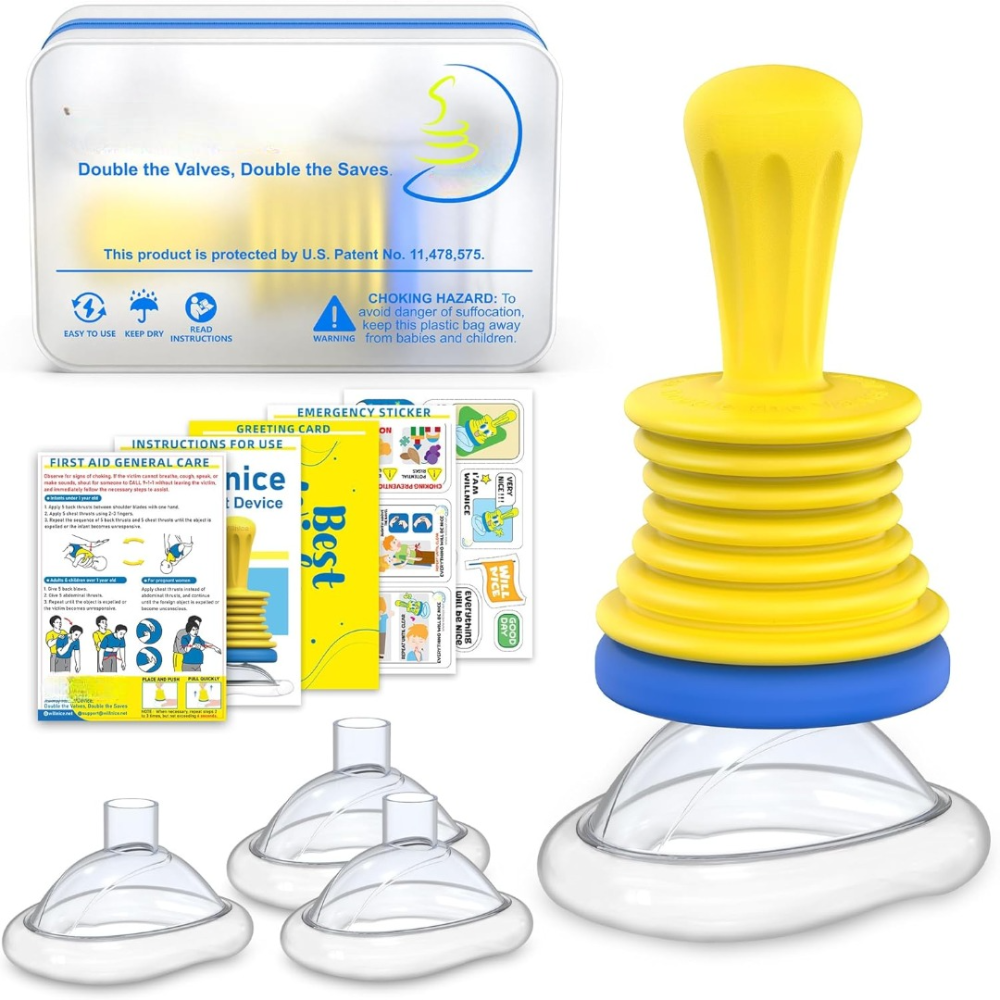 Portable Home &amp; Travel Rescue Kit – Essential Safety for All Ages, Includes Choke Reliever, HSA/FSA Eligibl